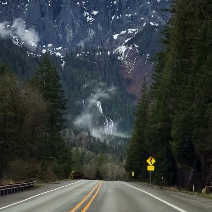 One of the most scenic drives in Washington! Send this to the person you want to go on a drive on Hwy 2 with!