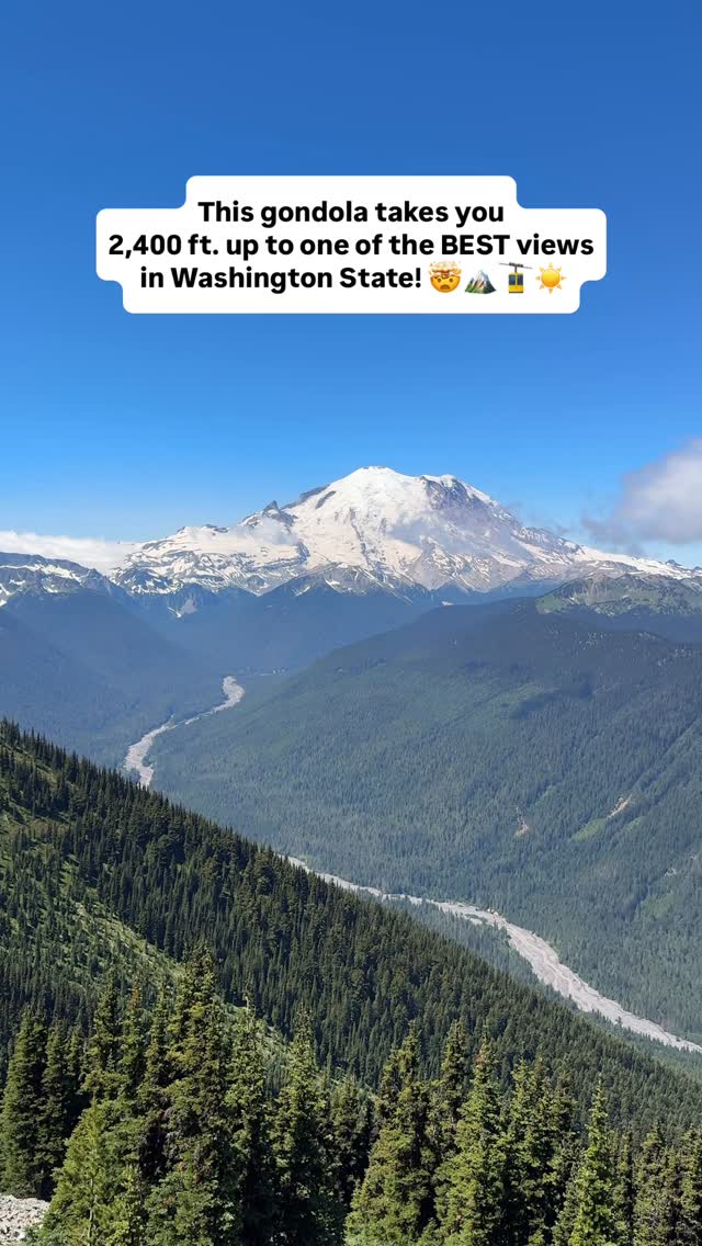 Mt. Rainier Gondola at Crystal Mountain