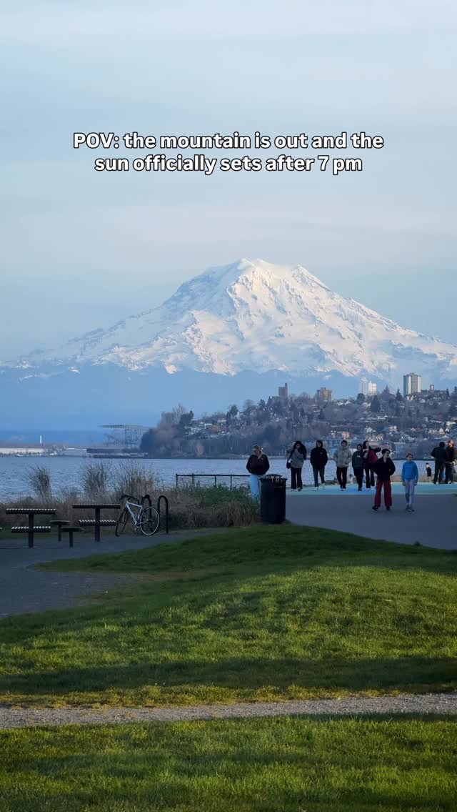 I can feel the seasonal depression evaporating. Such a beautiful day on the Tacoma Waterfront!